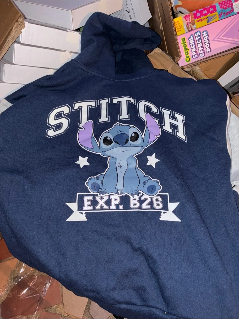 Disney navy zip